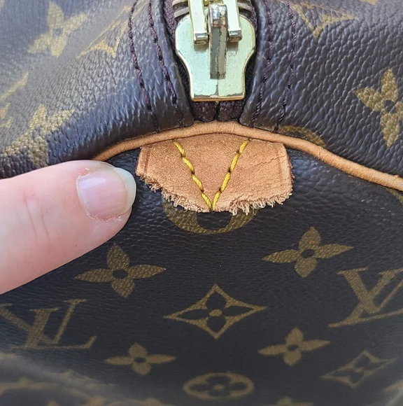 Vintage Louis Vuitton Monogram Brown Keepall 45 Bag - Picture 8 of 17